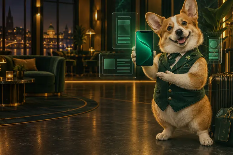 Original visual for mobile casino Ireland