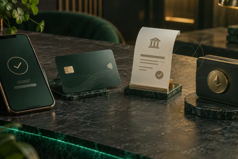 Secure Visa payment route